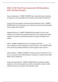 WGU C233 Final Prep Assessment 68 Questions with Verified Answers&comma;100&percnt;CORRECT