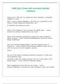 D469 Quiz Exam with accurate detailed solutions