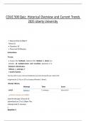 COUC 500 Quiz&colon; Historical Overview and Current Trends 2025 Liberty University