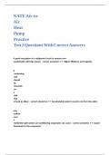NATE Air-to-Air Heat Pump Practice Test 2 Questions With Correct Answers&period;