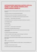 CAPSTONE REVIEW QUESTIONS CHAPTER 2 WITH ALL CORRECT & 100&percnt; VERIFIED ANSWERS&vert;LATEST UPDATE&vert;ALREADY GRADED A&plus;