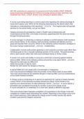 VATI RN Leadership pre-assessment & assessment &lbrack;ACTUAL EXAM&rsqb; LATEST VERSION  &lbrack;QUESTIONS AND ANSWERS&rsqb; WITH PRACTICE EXAM DETAILED AND VERIFIED FOR  GUARANTEED PASS- LATEST UPDATE 2025 GRADED A &lpar;BRAND NEW&excl;&excl;&rpar;