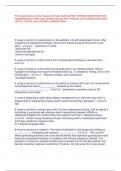 RN Comprehensive Online Practice -ACTUAL EXAM- LATEST VERSION -QUESTIONS AND ANSWERS