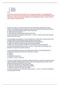 ATI 2019 Fundamentals Proctored Exam &lbrack;ACTUAL EXAM&rsqb; LATEST VERSION &lbrack;QUESTIONS  AND ANSWERS&rsqb; WITH PRACTICE EXAM DETAILED AND VERIFIED FOR GUARANTEED  PASS- LATEST UPDATE 2025 GRADED A &lpar;BRAND NEW&excl;&excl;&rpar;