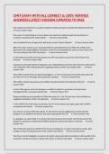 CMIT EXAM WITH ALL CORRECT & 100&percnt; VERIFIED ANSWERS&vert;LATEST VERSION&vert;UPDATED TO PASS