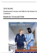 Test Bank - Fundamental Concepts and Skills for the Patient Care Technician&comma; 2nd Edition &lpar;Townsend&comma; 2023&rpar;&comma; Chapter 1-35 &vert; All Chapters