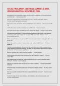 CIT 352 FINAL EXAM 1 WITH ALL CORRECT & 100&percnt; VERIFIED ANSWERS&vert;UPDATED TO PASS