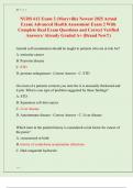 NURS 612 Exam 1&comma; 2&comma; 3&comma; 4 and 5 &lpar;Maryville&rpar; Newest 2026 Package Deal&vert; Advanced Health Assessment Exam Reviews With Complete Real Exam Questions and Correct Verified Answers&sol; Already Graded A  &lpar;Brand New&excl;&excl;&rpar;