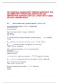  OBT 3 EXAM QUESTIONS &lbrack;ACTUAL EXAM&rsqb; LATEST VERSION  &lbrack;QUESTIONS AND ANSWERS&rsqb; WITH PRACTICE EXAM DETAILED AND  VERIFIED FOR GUARANTEED PASS- LATEST UPDATE 2025 GRADED  A &lpar;BRAND NEW&excl;&excl;&rpar;
