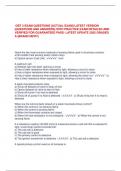 OBT 3 EXAM QUESTIONS &lbrack;ACTUAL EXAM&rsqb;  BUNDLE