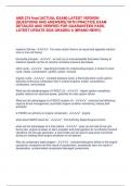 AMS 274 - Final Exam &lbrack;ACTUAL EXAM&rsqb; LATEST VERSION  &lbrack;QUESTIONS AND ANSWERS&rsqb; WITH PRACTICE EXAM  DETAILED AND VERIFIED FOR GUARANTEED PASS-  LATEST UPDATE 2025 GRADED A &lpar;BRAND NEW&excl;&excl;&rpar; 