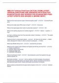 AMS 274 - Final Exam &lbrack;ACTUAL EXAM&rsqb; LATEST VERSION  &lbrack;QUESTIONS AND ANSWERS&rsqb; WITH PRACTICE EXAM  DETAILED AND VERIFIED FOR GUARANTEED PASS-  LATEST UPDATE 2025 GRADED A &lpar;BRAND NEW&excl;&excl;&rpar; 