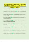 PUR 3000   Bundled Exam Questions WITH  CORRECT Answers
