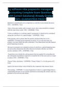 Ivy software mba prepworks managerial accounting Complete Exam Questions with Correct Solutions&vert;&vert; Already Graded 100&percnt; GUARANTEED PASS&excl;&excl;&excl;