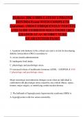 Diabetes &lbrack;DKA&sol;HHS LATEST UPDATED  2025&sol;2026 Exam WITH COMPLETE  Questions  &lpar;MOST FREQUENTLY TESTED&rpar;  AND SURE VERIFIED SOLUTIONS 100&percnt; GRADED AT A&plus; SCORE&excl;&excl; SURE GUARANTEED PASS&excl;&excl; 