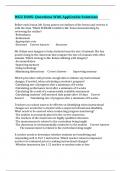 WGU D005&colon; Questions With Applicable Solutions