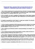 FISDAP EMT Final Exam 2025&sol;2026 Test &num;4 Questions and Answers
