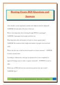 Boating Exam 2025 Questions and Answers