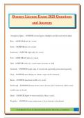 Boaters License Exam 2025 Questions and Answers