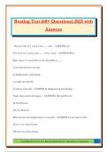 Boating Test &lpar;60&plus; Questions&rpar; 2025 with Answers