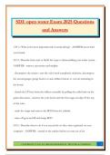 SDI&colon; open water Exam 2025 Questions and Answers