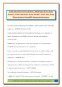 PADI Open Water Diving Section 1&comma; PADI Open Water Diving Section 2&comma; PADI Open Water Diving Section 3&comma; PADI Open Water Diving Section 4 Exam 2025 Questions and Answers