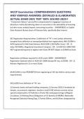 IACCP Examination COMPREHENSIVE QUESTIONS AND VERIFIED ANSWERS &lpar;DETAILED & ELABORATED&rpar; ACTUAL EXAM 2025 TEST 100&percnt; SOLVED 2025&excl;&excl;