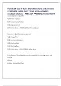 Florida LP Gas & Rules Exam Questions and Answers COMPLETE EXAM QUESTIONS AND ANSWERS &lpar;multiple choices&rpar; &vert; ALREADY PASSED &vert; 2025 LATEST&excl;&excl;