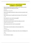 DRE EXAM QUESTIONS AND 100&percnt; CORRECT ANSWERS&excl;&excl;