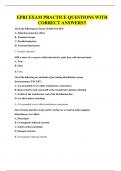 DRE EXAM QUESTIONS AND 100&percnt; CORRECT ANSWERS&excl;&excl;