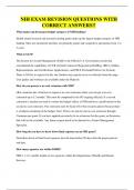 NIH EXAM REVISION QUESTIONS WITH CORRECT ANSWERS&period;pdf