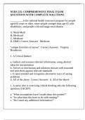 NURS 215&colon; COMPREHENSIVE FINAL EXAM QUESTIONS WITH COMPLETE SOLUTIONS