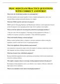 PKSC 1020 EXAM PRACTICE QUESTIONS WITH CORRECT ANSWERS