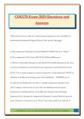 COG170 Exam 2025 Questions and Answers