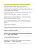 MCOM 2310 Ch&period; 7 Exam Questions and Answers Fully Solved Latest Update 2025-2026