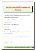 CSE310 Exam 2 2025 Questions and Answers