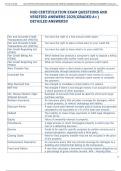 Exam &lpar;elaborations&rpar; HUD CERTIFICATION  