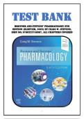 Test Bank for Brenner and Stevens&rsquo; Pharmacology 6th Edition &lpar;Elsevier&comma; 2022&rpar; by Craig W&period; Stevens&comma; Isbn No&semi; 9780323758987&comma; all Chapters Covered