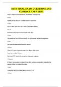 DCFS FINAL EXAM QUESTIONS AND CORRECT ANSWERS&period;