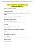 DCFS 2025 EXAM QUESTIONS AND CORRECT ANSWERS