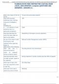 FLORIDA STATE FIRE INSTRUCTOR 3 ACTUAL EXAM  (2025) 100%VERIFIED |complete QUESTIONS AND  ANSWERS | GRADED A+