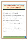ems 1021 chapter 3 flash cards to study 2025 Questions and Answers