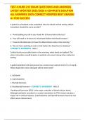 TEST 4 NURS 215 EXAM QUESTIONS AND ANSWERS LATEST UPDATED 2025&sol;2026 A COMPLETE SOLUTION ALL ANSWERS 100&percnt; CORRECT VERIFIED BEST GRADED A&plus; FOR SUCCESS