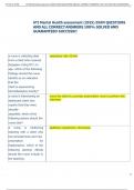Exam &lpar;elaborations&rpar; ATI Mental Health assessment   2025 