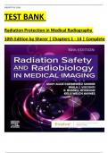 Test Bank For Radiation Safety and Radiobiology In Medical Imaging 10th Edition by Mary Alice Statkiewicz Sherer&vert;&vert;ISBN&colon;9780443123535