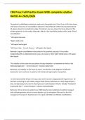 CEA Prep&colon; Full Practice Exam With complete solution RATED A&plus; 2025&sol;2026 