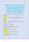 NUR 5334 PHARM FINAL EXAM TEST BANK   2025&sol;2026 WITH ACTUAL CORRECT  QUESTIONS AND VERIFIED DETAILED  ANSWERS &vert;FREQUENTLY TESTED  QUESTIONS AND SOLUTIONS &vert;ALREADY  GRADED A&plus;&vert;NEWEST&vert;BRAND NEW  VERSION&excl;&excl;&excl; &vert;GUARANTEED PASS