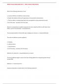NCAC II Exam Study Guide &lpar;Ch&period; 1 - Mult&period; Choice&rpar; Fully Solved
