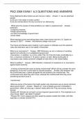 PSCI 2306 EXAM 1 & 2 QUESTIONS AND ANSWERS