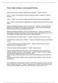 PSCI 2306 EXAM 4 COX QUESTIONS